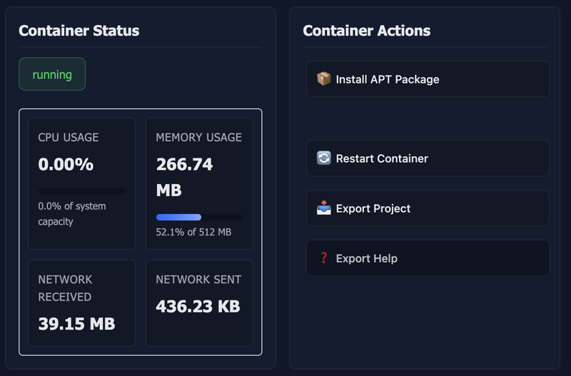 Docker Operations Screenshot