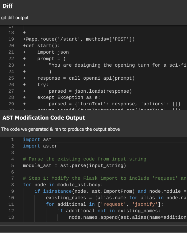 Smart Code Modifications